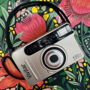 Vivitar Series 1 550PZ 35mm Film Camera 38-90mm Zoom Data Back Silver‎